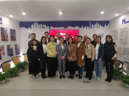 校企携手 生态共建——浙江建设职业手艺学院何辉校长率队莅临我司考察调研